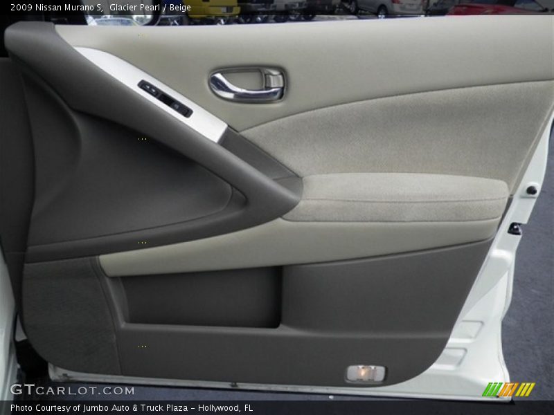 Glacier Pearl / Beige 2009 Nissan Murano S