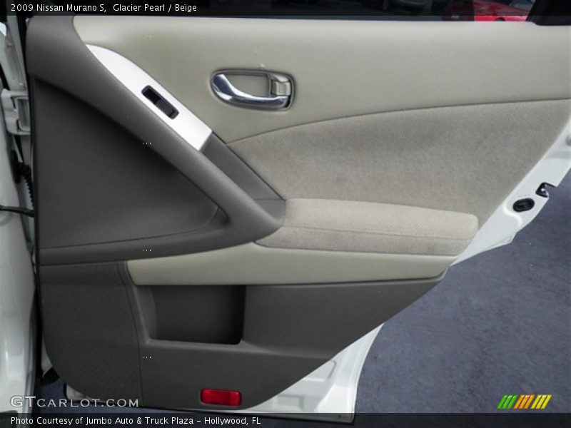 Glacier Pearl / Beige 2009 Nissan Murano S