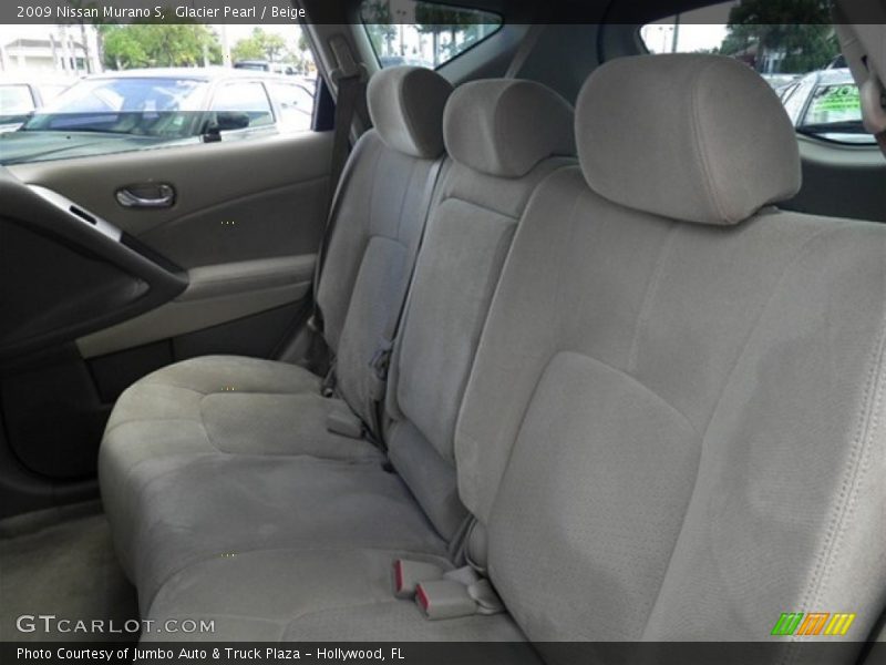 Glacier Pearl / Beige 2009 Nissan Murano S