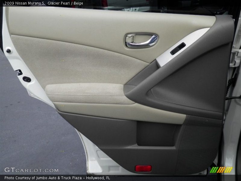 Glacier Pearl / Beige 2009 Nissan Murano S