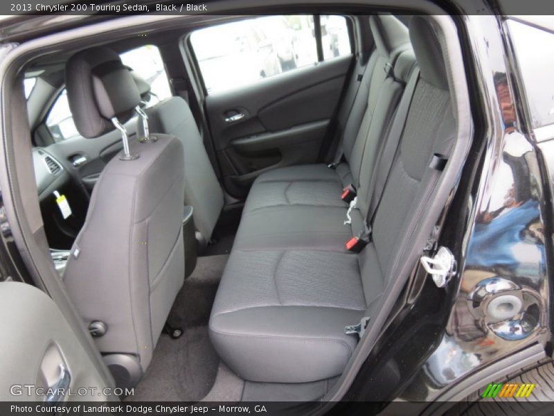 Black / Black 2013 Chrysler 200 Touring Sedan