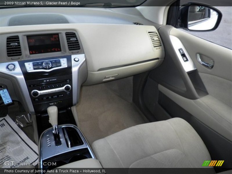 Glacier Pearl / Beige 2009 Nissan Murano S