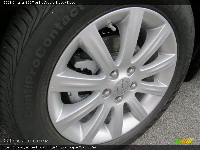 Black / Black 2013 Chrysler 200 Touring Sedan