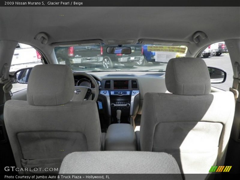 Glacier Pearl / Beige 2009 Nissan Murano S