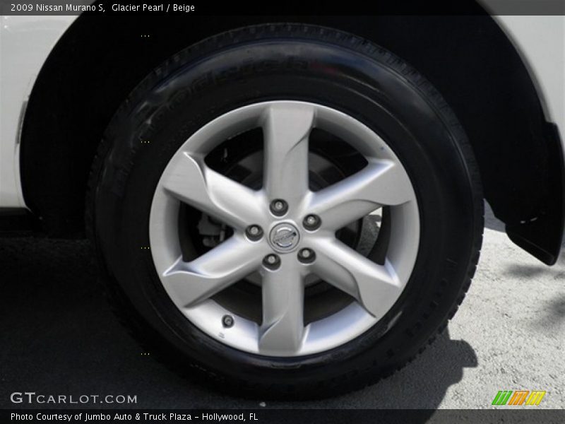 Glacier Pearl / Beige 2009 Nissan Murano S