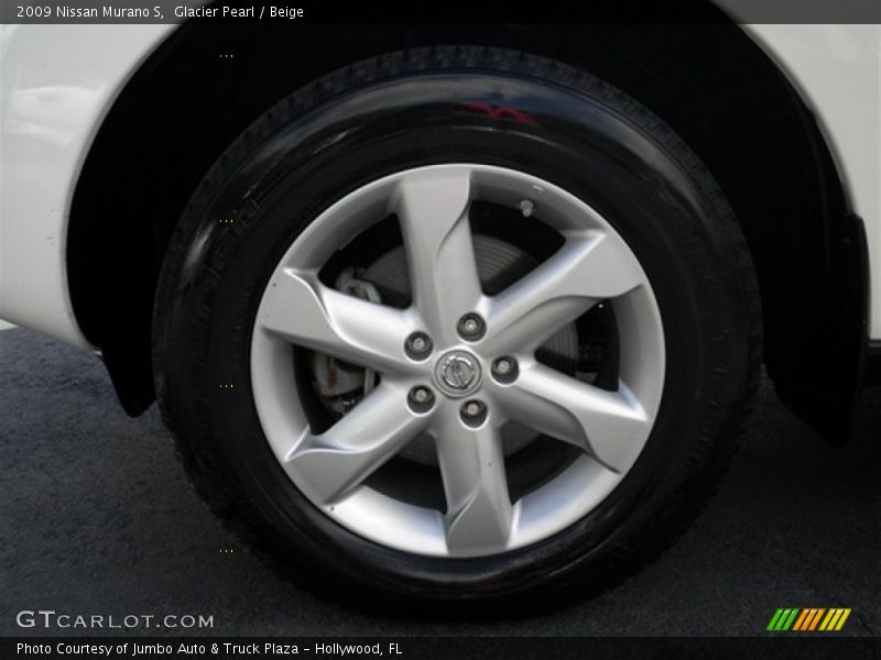 Glacier Pearl / Beige 2009 Nissan Murano S