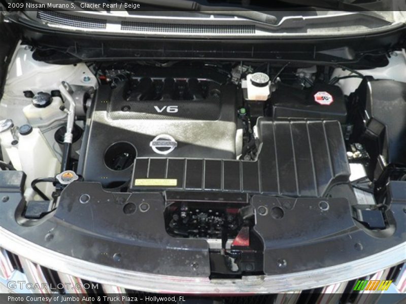 Glacier Pearl / Beige 2009 Nissan Murano S