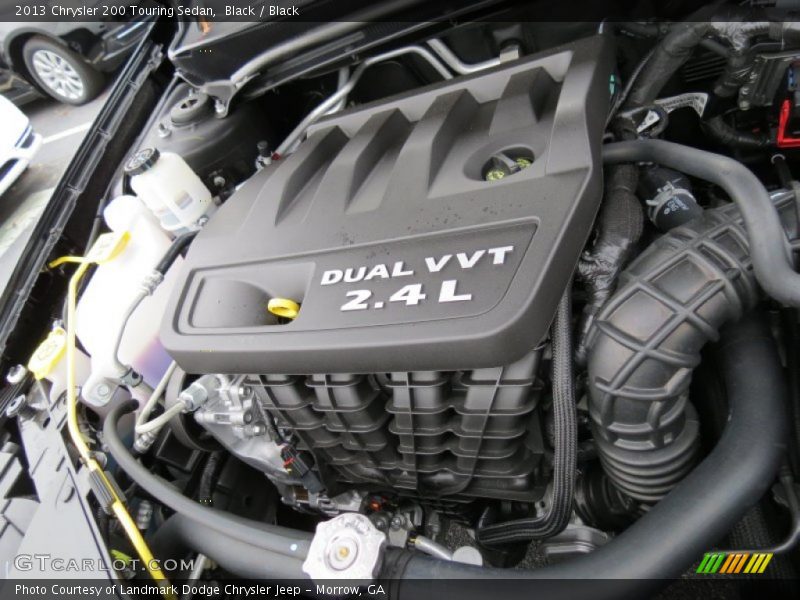 Black / Black 2013 Chrysler 200 Touring Sedan