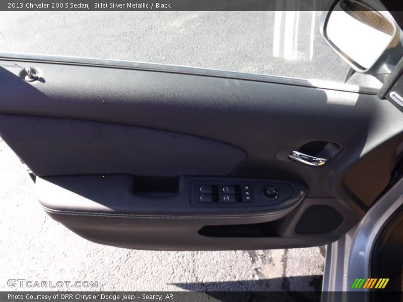 Billet Silver Metallic / Black 2013 Chrysler 200 S Sedan
