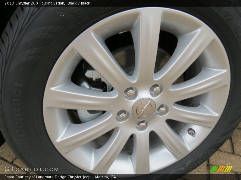 Black / Black 2013 Chrysler 200 Touring Sedan
