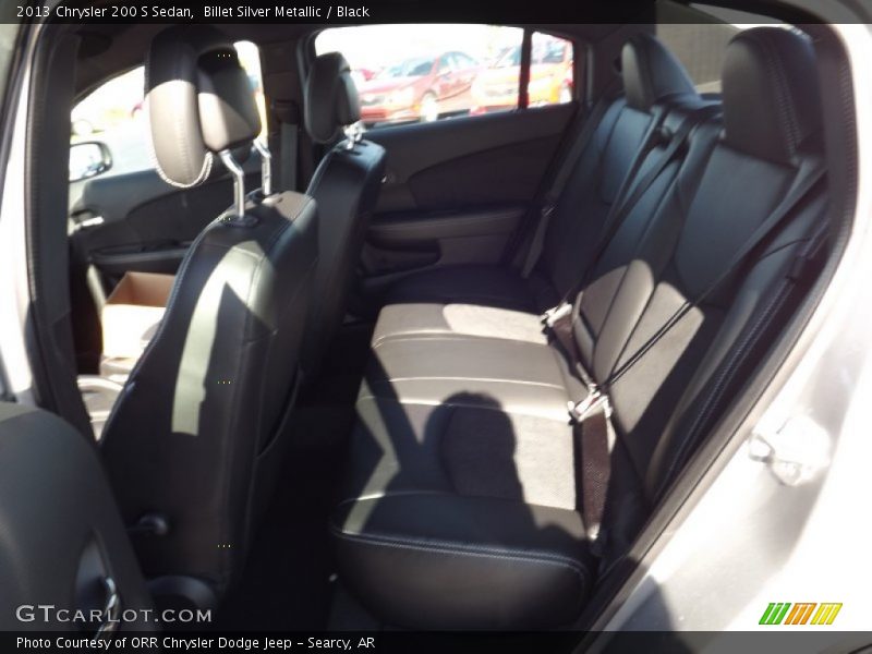 Billet Silver Metallic / Black 2013 Chrysler 200 S Sedan