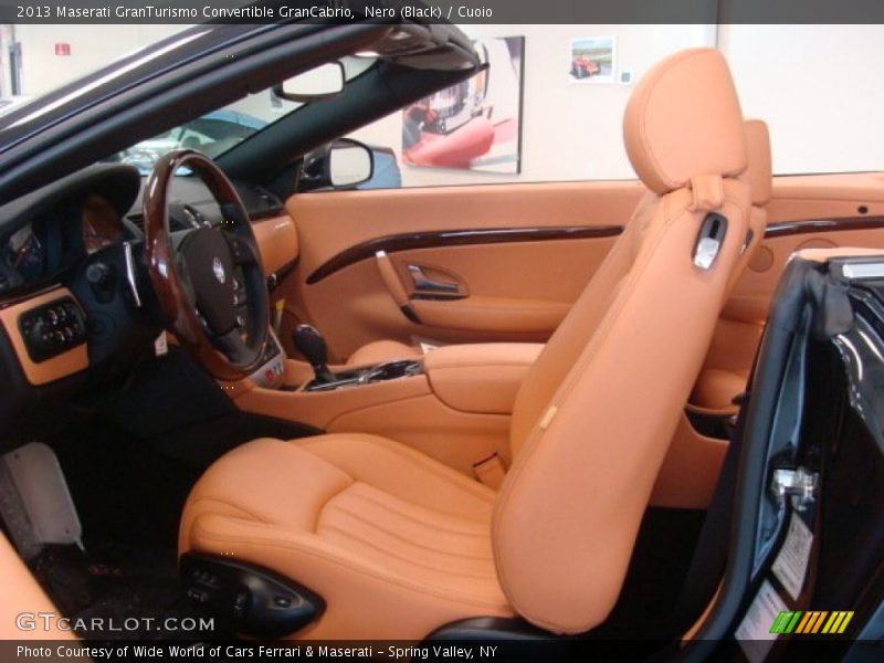  2013 GranTurismo Convertible GranCabrio Cuoio Interior
