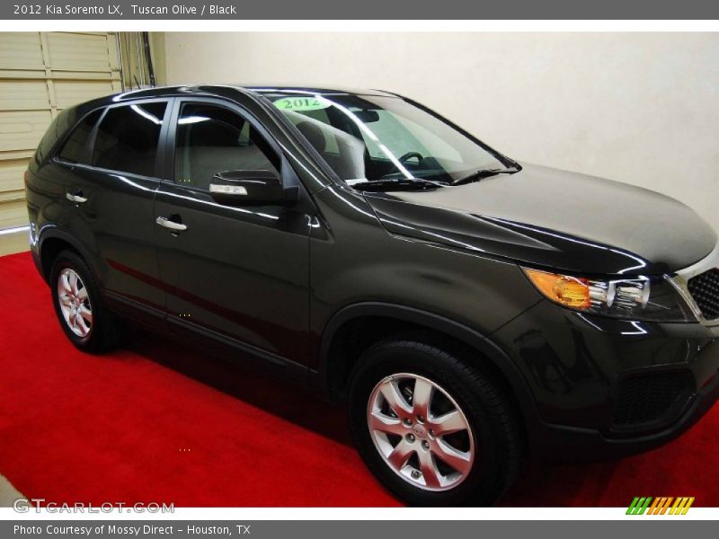Tuscan Olive / Black 2012 Kia Sorento LX