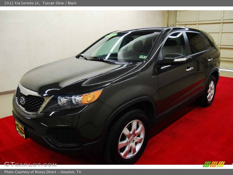 Tuscan Olive / Black 2012 Kia Sorento LX