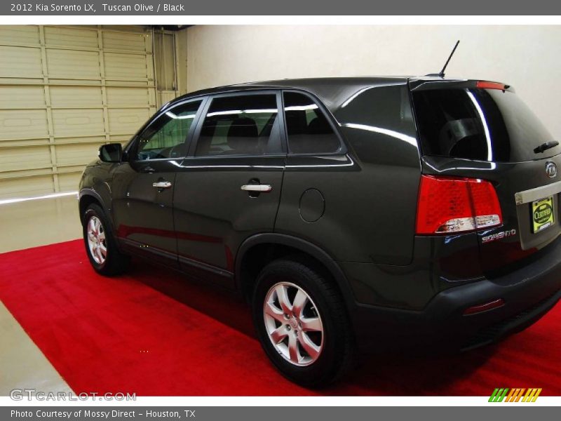 Tuscan Olive / Black 2012 Kia Sorento LX