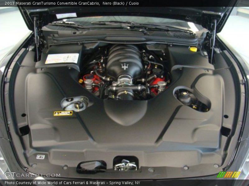  2013 GranTurismo Convertible GranCabrio Engine - 4.7 Liter DOHC 32-Valve VVT V8
