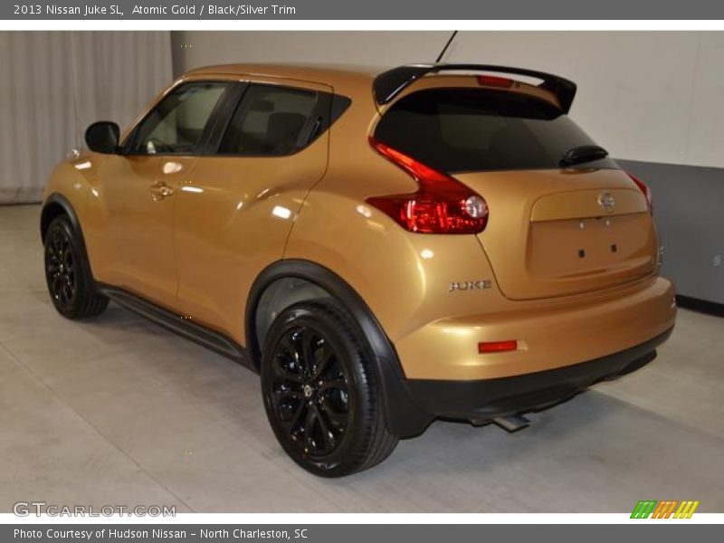 Atomic Gold / Black/Silver Trim 2013 Nissan Juke SL