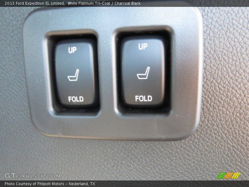 White Platinum Tri-Coat / Charcoal Black 2013 Ford Expedition EL Limited