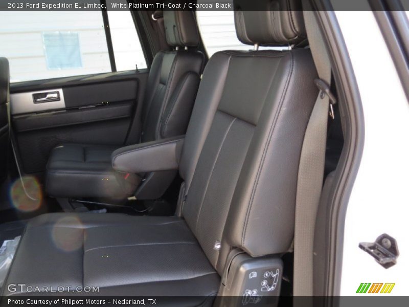 White Platinum Tri-Coat / Charcoal Black 2013 Ford Expedition EL Limited