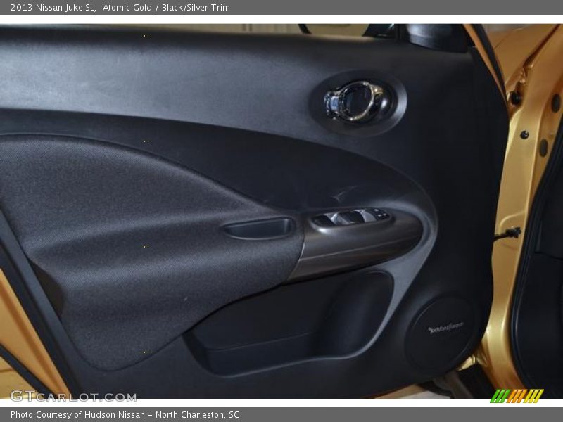 Atomic Gold / Black/Silver Trim 2013 Nissan Juke SL