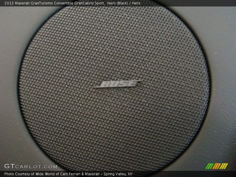 Nero (Black) / Nero 2013 Maserati GranTurismo Convertible GranCabrio Sport
