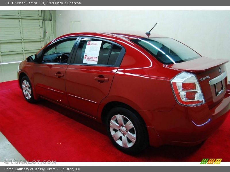 Red Brick / Charcoal 2011 Nissan Sentra 2.0