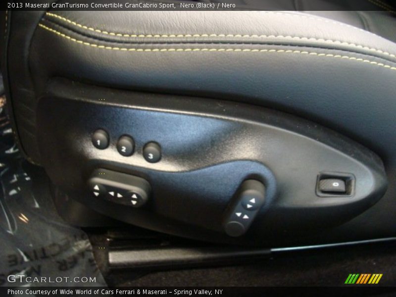 Controls of 2013 GranTurismo Convertible GranCabrio Sport