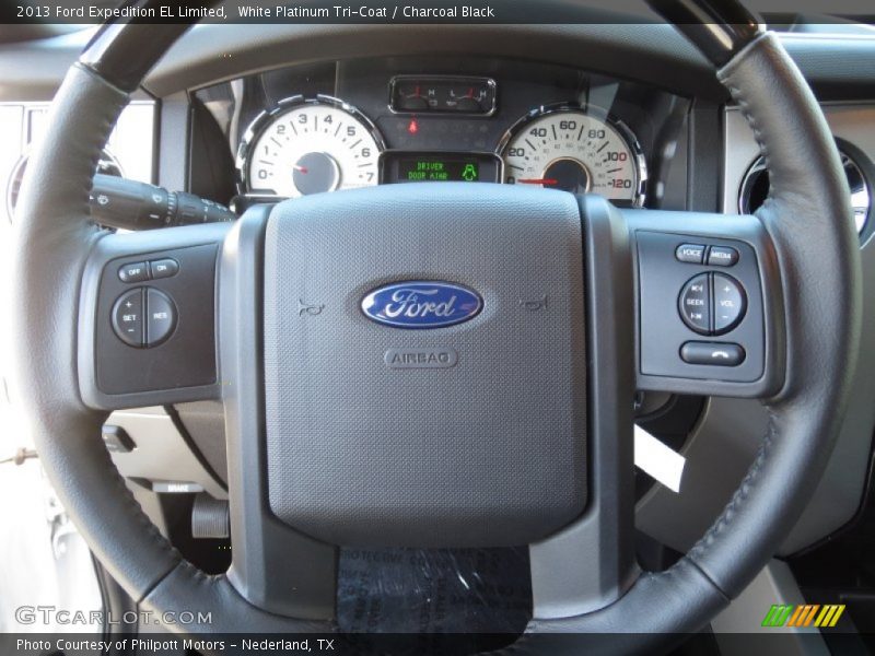  2013 Expedition EL Limited Steering Wheel