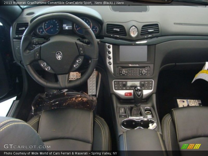 Dashboard of 2013 GranTurismo Convertible GranCabrio Sport