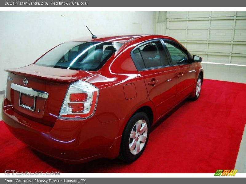 Red Brick / Charcoal 2011 Nissan Sentra 2.0