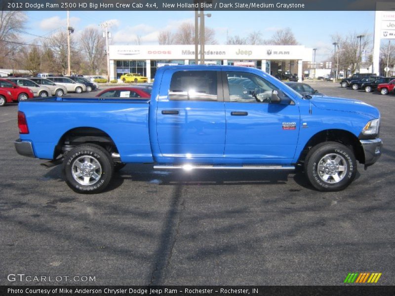  2012 Ram 2500 HD Big Horn Crew Cab 4x4 New Holland Blue