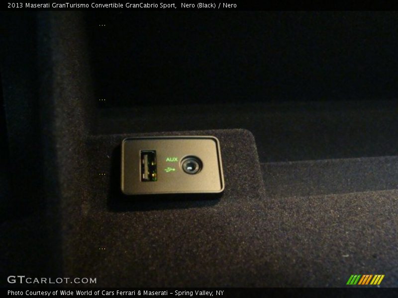 Nero (Black) / Nero 2013 Maserati GranTurismo Convertible GranCabrio Sport