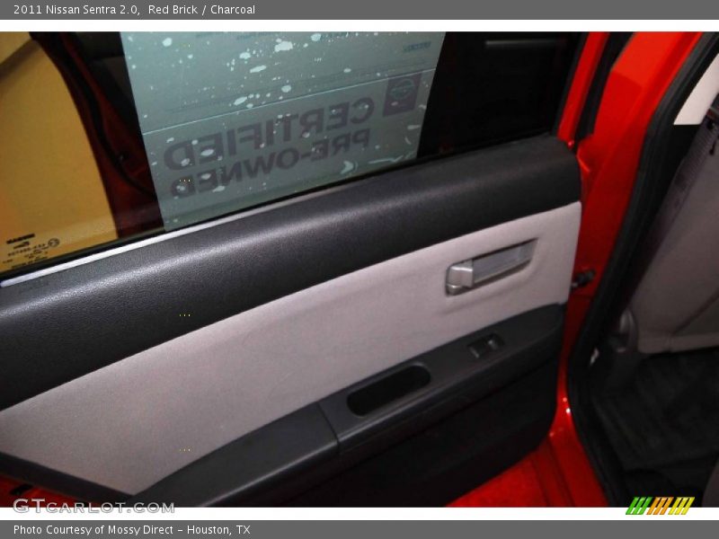 Red Brick / Charcoal 2011 Nissan Sentra 2.0