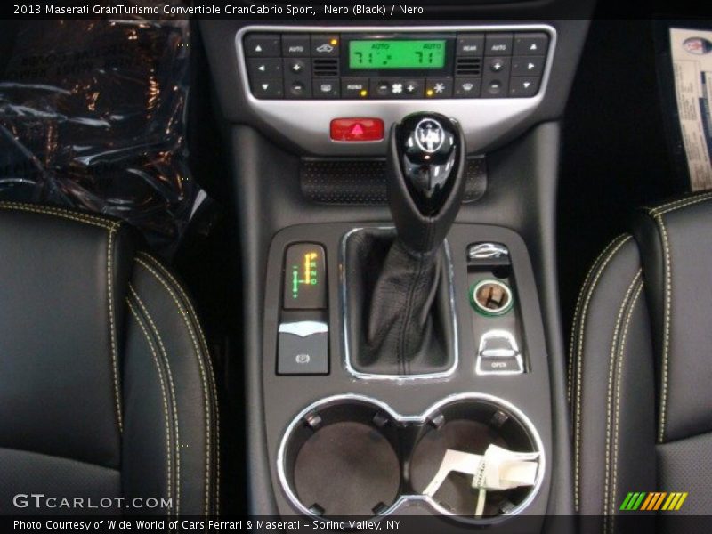  2013 GranTurismo Convertible GranCabrio Sport 6 Speed ZF Paddle-Shift Automatic Shifter