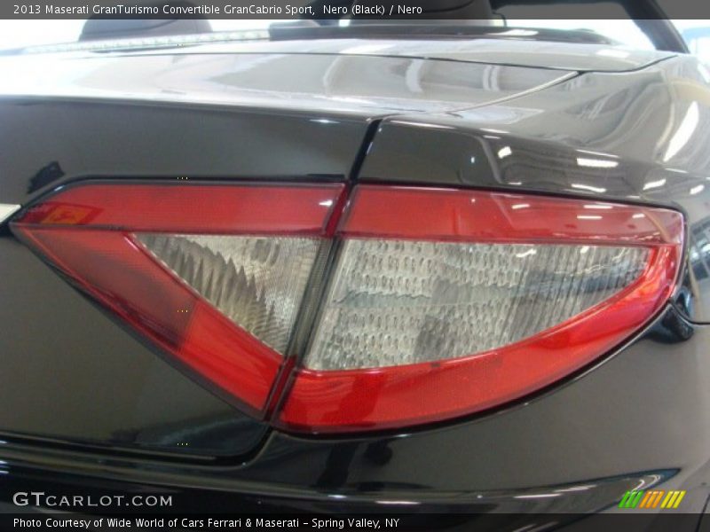Nero (Black) / Nero 2013 Maserati GranTurismo Convertible GranCabrio Sport