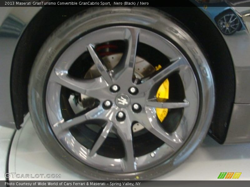 Nero (Black) / Nero 2013 Maserati GranTurismo Convertible GranCabrio Sport