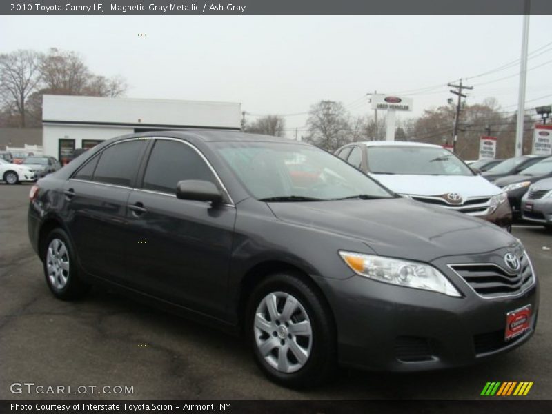 Magnetic Gray Metallic / Ash Gray 2010 Toyota Camry LE