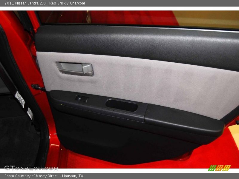 Red Brick / Charcoal 2011 Nissan Sentra 2.0