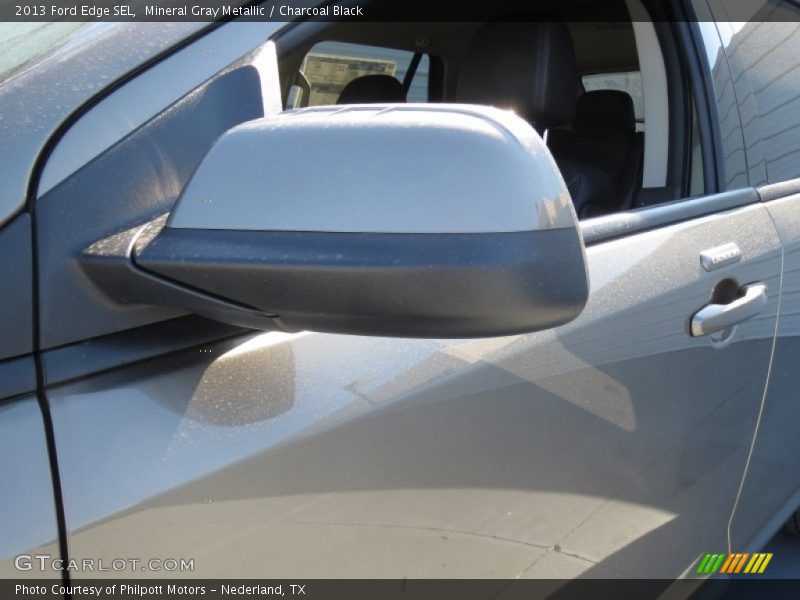 Mineral Gray Metallic / Charcoal Black 2013 Ford Edge SEL