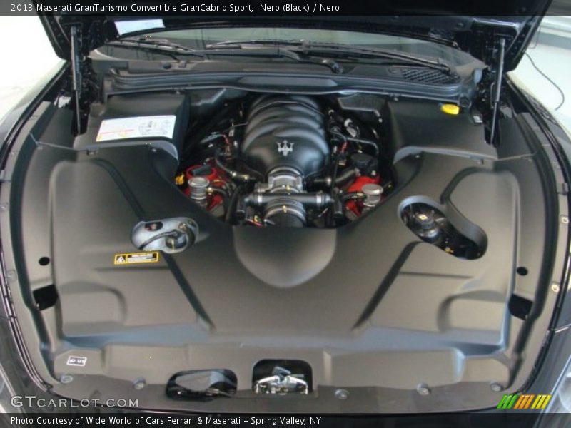 Nero (Black) / Nero 2013 Maserati GranTurismo Convertible GranCabrio Sport