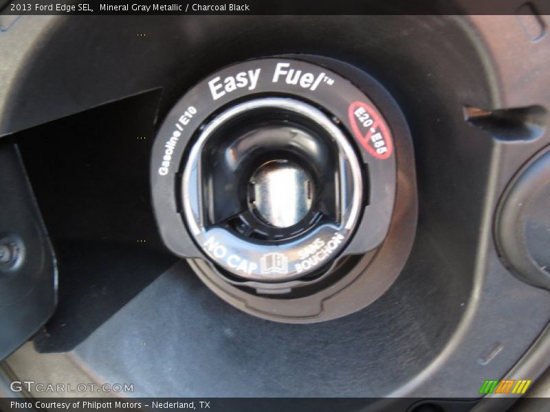 Mineral Gray Metallic / Charcoal Black 2013 Ford Edge SEL