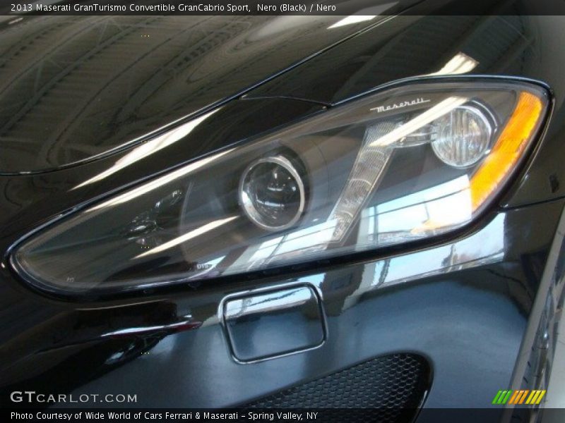 Nero (Black) / Nero 2013 Maserati GranTurismo Convertible GranCabrio Sport