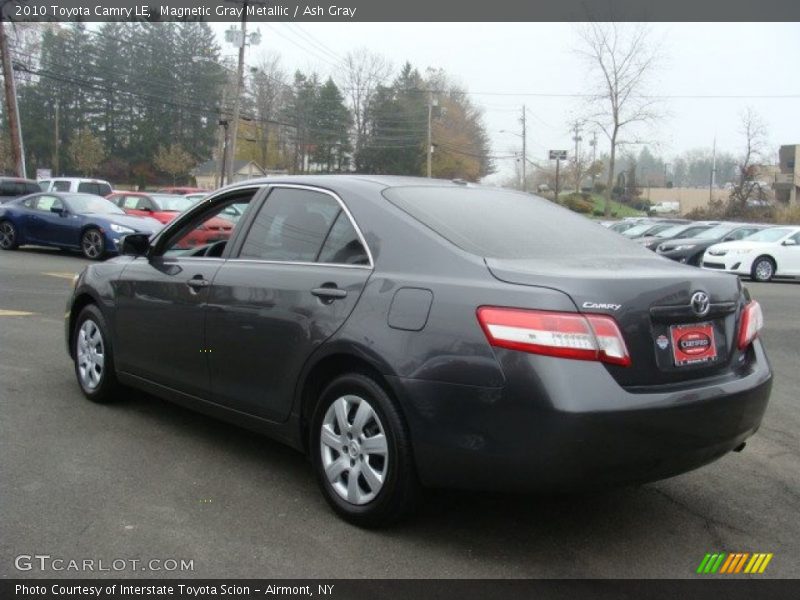 Magnetic Gray Metallic / Ash Gray 2010 Toyota Camry LE