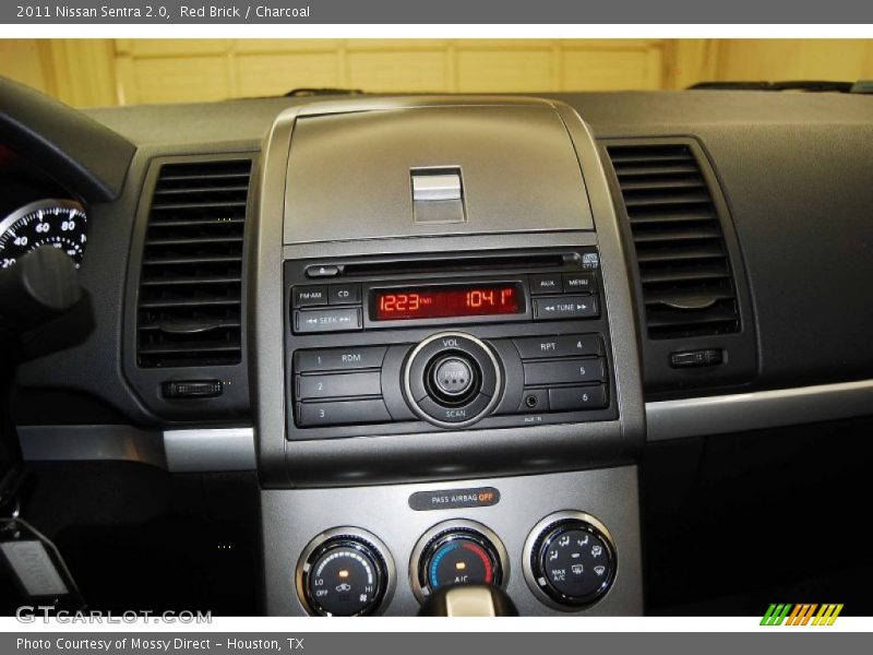 Red Brick / Charcoal 2011 Nissan Sentra 2.0