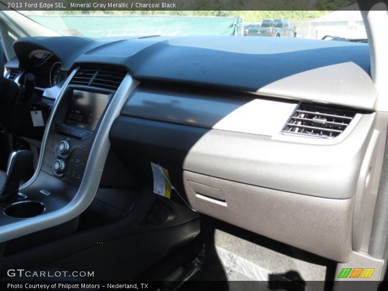 Mineral Gray Metallic / Charcoal Black 2013 Ford Edge SEL