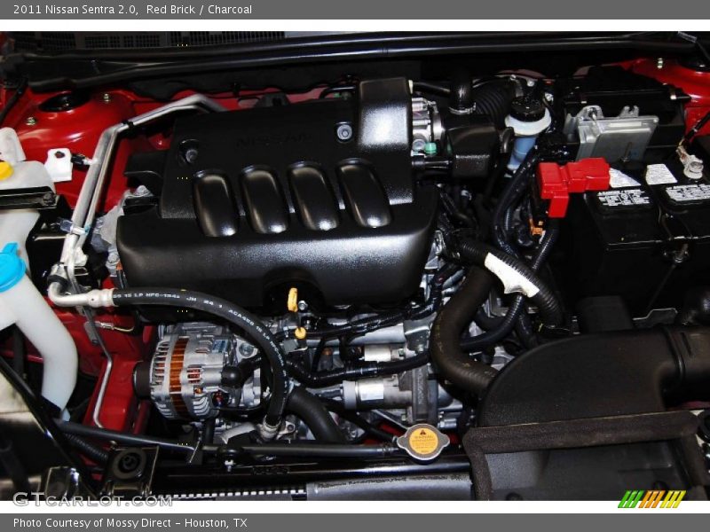 Red Brick / Charcoal 2011 Nissan Sentra 2.0