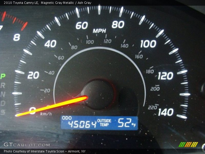 Magnetic Gray Metallic / Ash Gray 2010 Toyota Camry LE