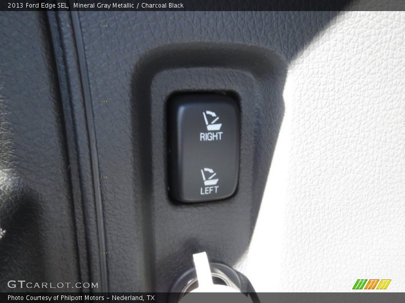 Mineral Gray Metallic / Charcoal Black 2013 Ford Edge SEL