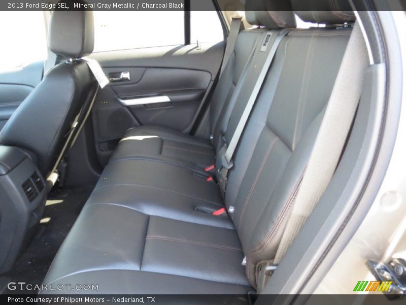 Mineral Gray Metallic / Charcoal Black 2013 Ford Edge SEL