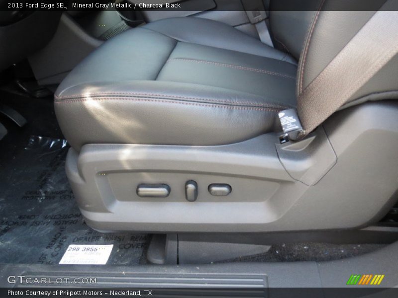 Mineral Gray Metallic / Charcoal Black 2013 Ford Edge SEL